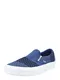 VANS Slip On blau / dunkelblau / weiß