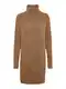VERO MODA Pletena obleka ''''Katie''''  temno modra / rjava