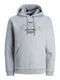 JACK & JONES Sweatshirt graumeliert / dunkelblau / hellbeige