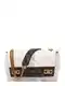 GUESS Schultertasche ''''KATEY''''  črna / svetlo bež / nude