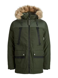 Parka ''''Rocket'''' hellbraun / schwarz / oliv