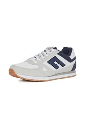 Sneaker creme / nachtblau / wei