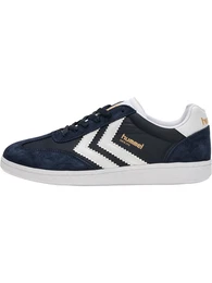 Sneaker nachtblau / gold / wei