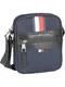 TOMMY HILFIGER Umhngetasche navy / rot / schwarz / silber / wei