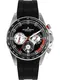 Jacques Lemans Uhr schwarz / silbergrau / weiß / rot