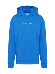 Sweatshirt rot / weiß / hellblau