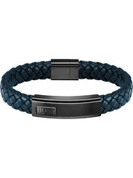 Armband navy / schwarz