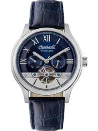 INGERSOLL Uhr silber / blau