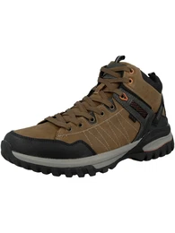 Schnürboots braun / hellgrau / orange / schwarz