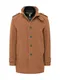 SELECTED HOMME Mantel ''''Noah'''' hellbraun / schwarz