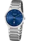 REGENT Uhr blau / silber