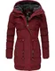 Ragwear Zimska jakna ''''Ashani Puffy''''  vinsko rdeča