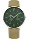 BERING Uhr grn / silber