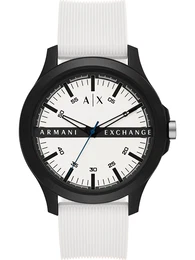 Uhr wei / schwarz