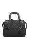 GUESS Handtasche ''''KATEY''''  srebrna / siva / črna