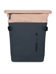 Rucksack 'Aarhus Navy Blush' navy / puder