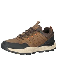 Sneaker karamell / schoko / orange / schwarz