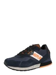 Sneaker ''''SPORT GAME'''' orange / weiß / navy