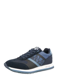 Sneaker ''''Larch'''' marine / taubenblau / rauchblau / braun