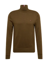 Pullover oliv / weiß / navy / rot