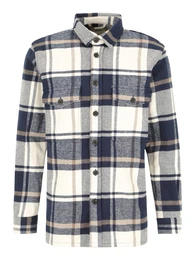 Hemd ''''DOPPY'''' weiß / beige / navy