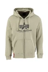 ALPHA INDUSTRIES Sweatjacke oliv