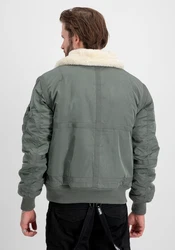 ALPHA INDUSTRIES Jacke 'B15-3 TT' dunkelgrn/eierschale
