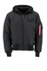 ALPHA INDUSTRIES Jacke ''''MA-1 ZH'''' schwarz / mischfarben