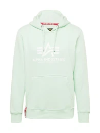 Sweatshirt mint / weiß