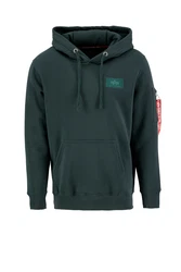ALPHA INDUSTRIES Sweatshirt petrol/orange