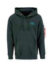Sweatshirt petrol / orange