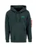 ALPHA INDUSTRIES Sweatshirt petrol / orange