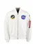 ALPHA INDUSTRIES Jacke 'MA-1 VF NASA' mischfarben / weiß