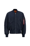 ALPHA INDUSTRIES Jacke 'MA-1' nachtblau/orange