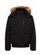 GUESS Jacke schwarz / dunkelbeige