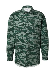 ABOUT YOU x Benny Cristo Hemd 'Matti' khaki