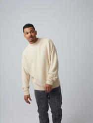 ABOUT YOU x Benny Cristo Pullover 'Alessio' beige