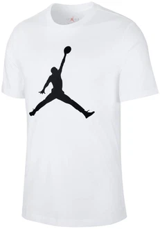 Jordan T-Shirt 'Jumpman' schwarz/weiß