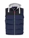 INDICODE JEANS Weste ''''Easterly'''' schwarz / navy