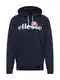 ELLESSE Majica ''''Ferrer''''  mornarska / oranna / rdea / bela