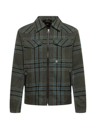 Jacke khaki / schwarz / oliv / himmelblau