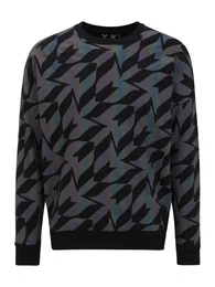 Pullover ''''Messi X '''' schwarz / orchidee / hellgrün / hellgelb