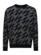 SikSilk Pullover ''''Messi X SikSilk'''' schwarz / orchidee / hellgrün / hellgelb