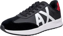 Sneaker schwarz / grau / wei / rot