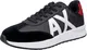 ARMANI EXCHANGE Sneaker schwarz / grau / wei / rot