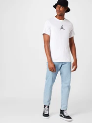 Jordan T-Shirt 'Jumpman' schwarz/weiß