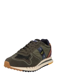 Sneaker ''''QUARTZ'''' dunkelgrün / weinrot / schwarz / blau