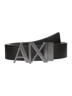 ARMANI EXCHANGE Gürtel schwarz/silber