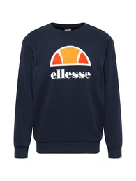 Sweatshirt ''''Perc'''' navy / weiß / orange