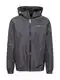 ELLESSE Prehodna jakna  temno siva / bela / rna / mandarina / grenada